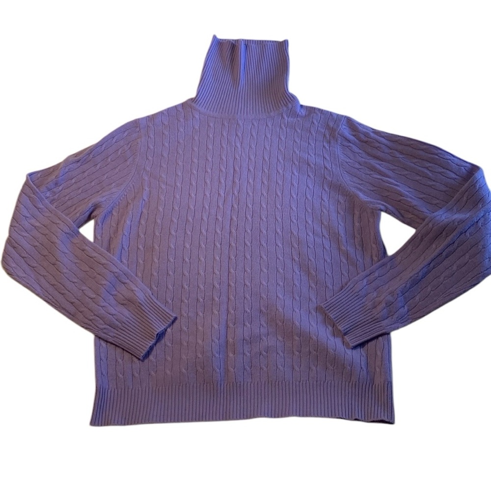 100% Cashmere Valerie Steven's Turtleneck Sweater